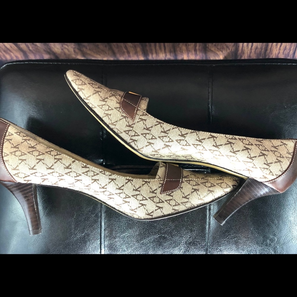 Anne Klein Fabric Mabrookview Pumps size 9 1/2 - Picture 3 of 6